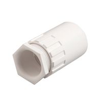 Show details for  20mm Female Adaptor with Bush - White