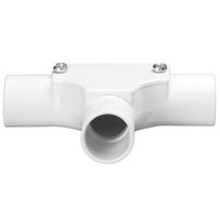 Show details for  20mm Inspection Elbow - White