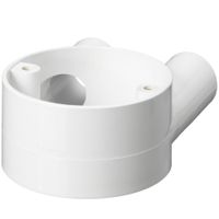 Show details for  Mita Tangent U Junction Box, 20mm, White