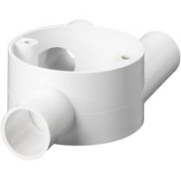 Show details for  Mita Tangent Y Junction Box, 20mm, White
