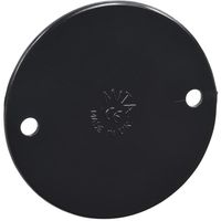 Show details for  65mm Circular Box Lid Black