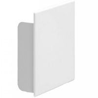 Show details for  100mm x 100mm Trunking Stop End - White