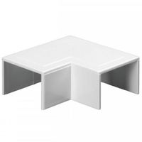 Show details for  16mm x 16mm Mini Trunking Flat Angle - White [Pack of 10]