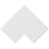 Show details for  25mm x 16mm Mini Trunking Flat Angle - White [Pack of 10]