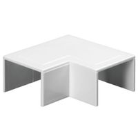 Show details for  38mm x 25mm Mini Trunking Flat Angle - White [Pack of 10]