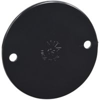 Show details for  Mita Circular Box Lid, 85mm, Black