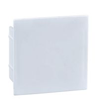 Show details for  50mm x 50mm Mini Trunking Stop End - White [Pack of 5]