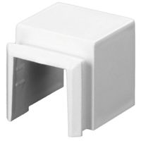 Show details for  16mm x 16mm Mini Trunking Box Adaptor - White [Pack of 10]