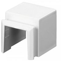 Show details for  25mm x 16mm Mini Trunking Box Adaptor - White [Pack of 10]