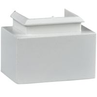 Show details for  Mita Mini Trunking Box Adaptor, 38mm x 16mm, White