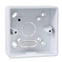 Show details for  KBR321CW Mounting Box 1 Gang 32mm