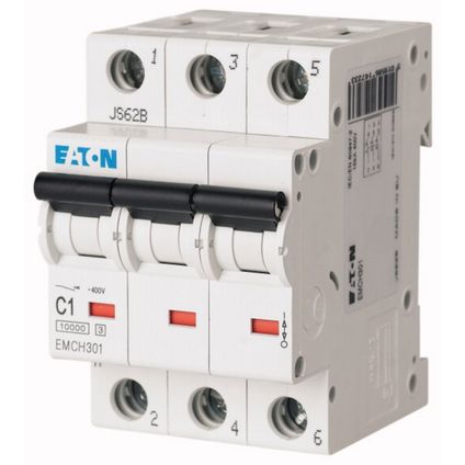 Emcs Eaton A Mcb Pole Type C Din Rail V Ka Yesss Electrical