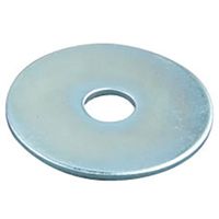 Show details for  Penny Washer, M10, 40mm, 1.5mm, BZP [Pack of 100]