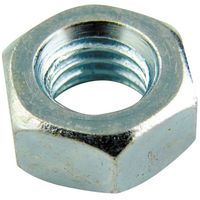Show details for  Hexagon Nut, M8 x 13mm, 6mm, Steel, Bright Zinc Plated [Pack of 100]
