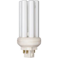 Show details for  18W MASTER PL-T 4 Pin Lamp, 1150lm, 4000K, GX24q-2
