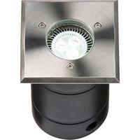 Show details for  Square Walkover / Driveover Light, 230V, IP67, Stainless Steel