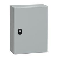 Show details for  Spacial S3D Wall Mounting Enclosure, 400mm x 300mm x 150mm, IP66, Steel, Grey