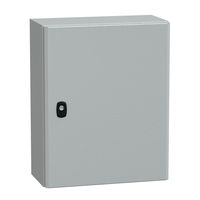 Show details for  Spacial S3D Wall Mounting Enclosure, 500mm x 400mm x 200mm, IP66, Steel, Grey