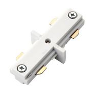 Show details for  Track Internal Connector, White