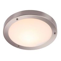 Show details for  IP44 40W E27 GLS Portico Flush Bathroom Ceiling Light