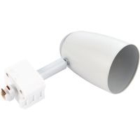 Show details for  Track Spotlight, GU10 (Lamp Not Included), Gloss White, Monte Range