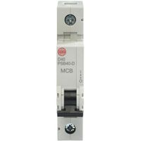 Show details for  40A MCB, 1 Pole, D Curve, 10kA