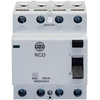Show details for 40A RCD, 4 Pole, Type A, 415V