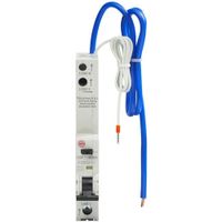 Show details for  20A RCBO, 1 Pole + Neutral, Typa A, Curve C, 30mA, 10kA