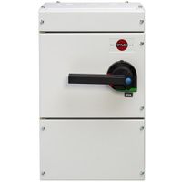 Show details for 63A 3P+N Fuse Combination Unit with Fuse, 3 Pole + Neutral, Steel, IP4X