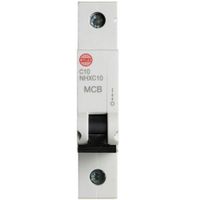Show details for 10A MCB, 1 Pole, C Curve, 6kA