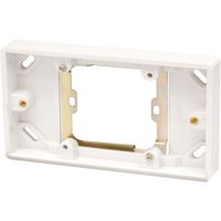 Show details for  Converter Pattress Box, 1 to 2 Gang, 16mm, White, Mode Range