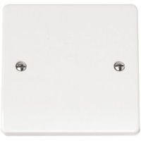 Show details for  45A Cooker Connection Plate, 1 Gang, White, Mode Range