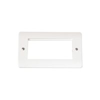 Show details for  Click Mode 2 Gang 4 Euro Module Front Plate        