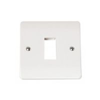 Show details for Click Mode 1 Gang 1 Module Minigrid Front Plate