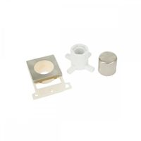 Show details for  Dimmer Module Mounting Kit - Satin Chrome