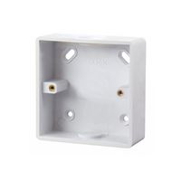 Show details for  Scolmore 29mm 1 Gang Pattress Box for Conduit