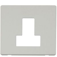 Show details for 13A Switched Fused Connection Unit Cover Plate, 1 Gang, White, Definity Range