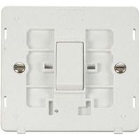 Show details for  10AX 2 Way Switch Insert, 1 Gang, White, White Trim, Definity Range