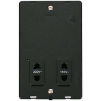 Show details for  Definity Black 115/230 Volt Dual Voltage Shaver Socket INSERT ONLY