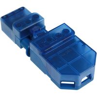 Show details for  Click 250V 20A 3 Pin Push-In Cord Grip Flow Connector Blue