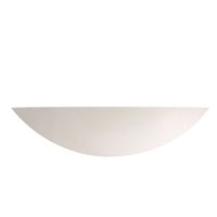 Show details for  Paintable Ceramic E27 Uplighter - White