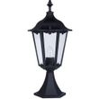 Show details for  60W Outdoor Post Lantern, E27, Black, IP44, Alex Range (Lamp Not Included)