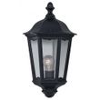 Show details for  Alex Outdoor Wall Half Lantern, 60W, E27 (Lamp Not Included), Black, IP44