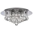 Show details for  33W Circular Ceiling Light, 4 x G9, Chrome/Crystal, Hanna Range (Lamps Not Included)