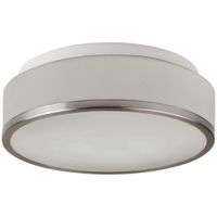 Show details for  Dual Light Flush Fitting, 280mm, Satin, IP44, E27 (Lamps Not Included), Cheese Range