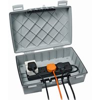 Show details for  Outdoor Power Enclosure with 13A Socket Strip, 4 Gang, IP55