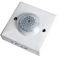 Show details for  Surface Mount Ceiling PIR Presence Detector, 360°, 10m, IP55, White