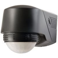 Show details for  PIR Light Controller, 360°, 12m, IP45, Black