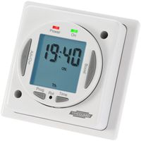 Show details for  Compact Electronic Immersion Heater Timeswitch, 24 Hour/7 Day, 16A, White