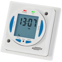 Show details for  Compact Electronic General Purpose Timeswitch with Voltage Free Contacts, 24 Hour/7 Day, 16A, White